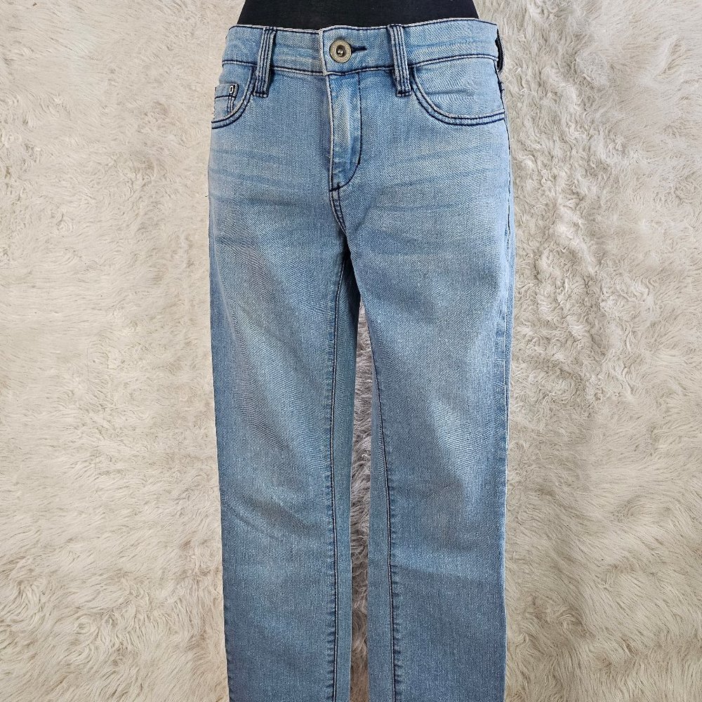 BCBGMaxAzria Women's Blue Straight Legs Jeans Size 29